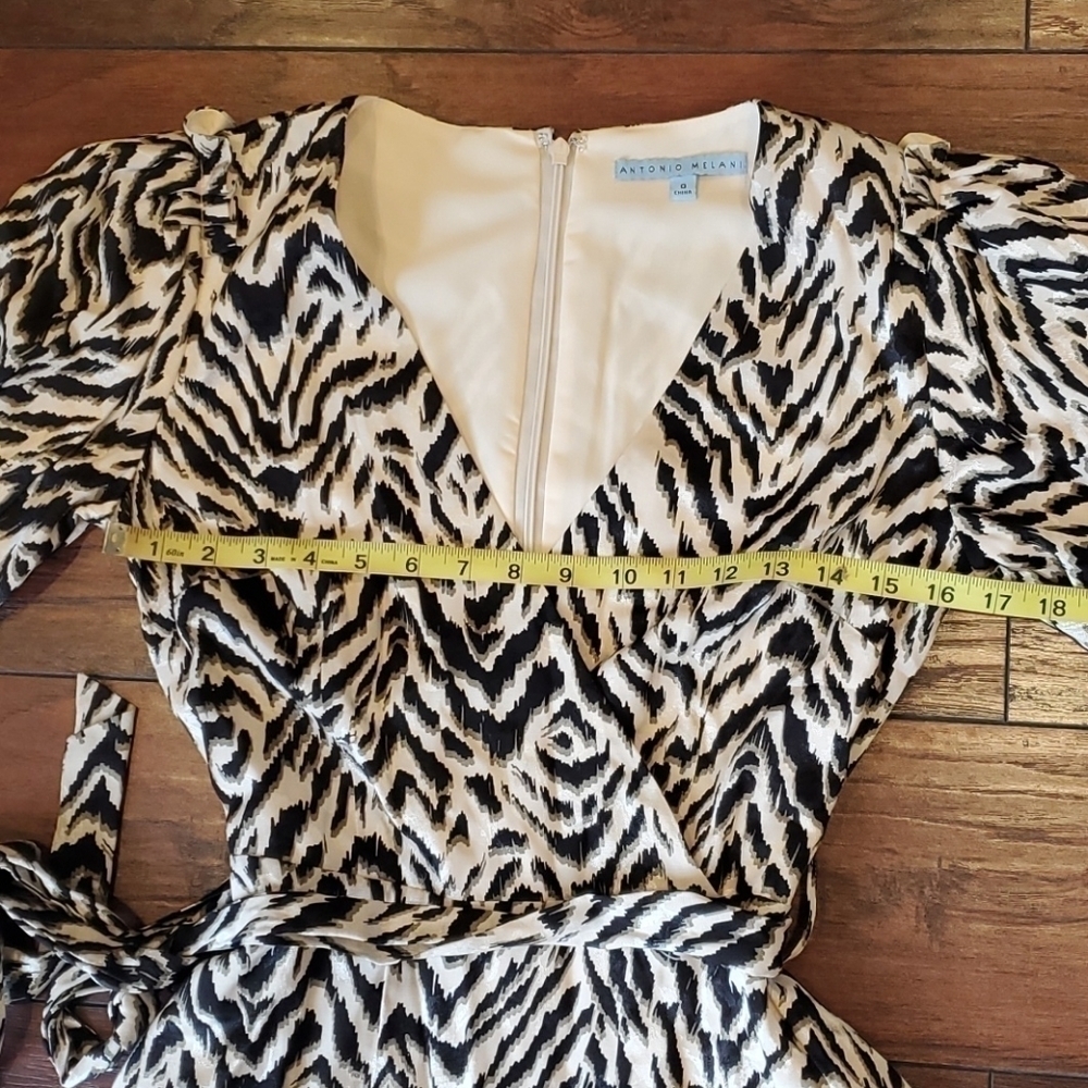 NWT Antonio Melani Animal print boho dress - Picture 5 of 11